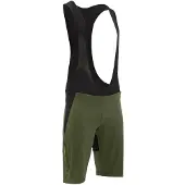 Silvini Barrea MP2289 hommes 2in1 short lacl ample et élastique avec insert noir-olive Taille M 3123-MP2289-43083