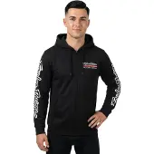 Troy Lee Designs Factory Racing Full Zip Sweatshirt Noir L
