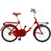 VELOmarche Via Veneto Vélo pliable Folding Mia 20 pouces Rouge