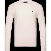 Ralph Lauren Pull-over écru / bleu marine