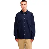 Quiksilver Smoke Trail Oxford Long Sleeve Shirt Bleu XL Homme