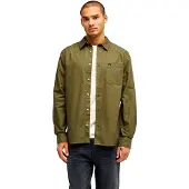 Quiksilver Smoke Trail Oxford Long Sleeve Shirt Vert XL Homme