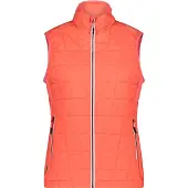 CMP Gilet pour femme C649 rouge fluo, taille 38