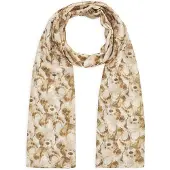 Codello Écharpe beige / beige chiné / blanc