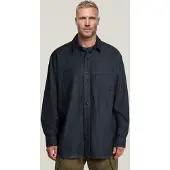 G-Star Chemise Relaxed 2-pocket - Bleu foncé - Hommes