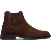 Tommy Hilfiger Chelsea Boots 'Corporate Dressy' marron