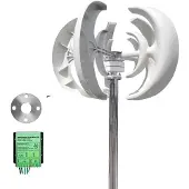 OEM Générateur éolien, axe vertical, fonctionnement silencieux, avec MPPT intégré, 3000W, 24V