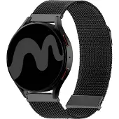 IMoshion Bracelet magnétique milanais - Connecteur universel 18 mm - Noir