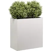 Prolenta Maison Exclusive - Jardinière 80x40x80 cm, en acier inoxydable