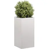 Prolenta Maison Exclusive - Jardinière 40x40x80 cm, en acier inoxydable