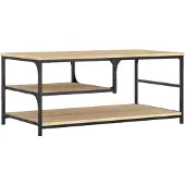 vidaXL Table basse chêne Sonoma 90x49x40 cm bois composite