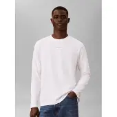 Calvin Klein Jeans T-Shirt 'EASY' noir / blanc