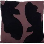 House Doctor Cushion, HDMiki, Bitter chocolate, Black (50 x 50 cm)