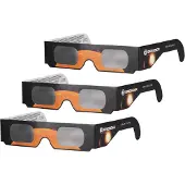 Bresser Éclipse solaire Lunettes CE 12312-2, lot de 3