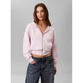 Calvin Klein Jeans Veste de survêtement rosé