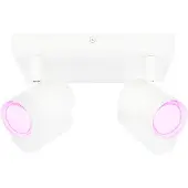 LEDVION Spot LED Plafond Smart Blanc 1 spot GU10 4.9W RGBWW