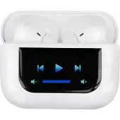 Grundig Casque sans fil Bluetooth 5.4 - Casque Bluetooth avec micro - In Ear Bluetooth avec suppression du bruit - Ecran tactile de chargement avec indicateur LED et câble de type C
