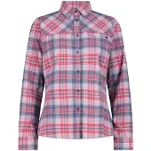 CMP Chemise manches longues à motif à carreaux femme