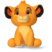 Disney The Lion King Cuddly Spielzeug Schlüsselanhänger Orange Plüschtier