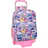 Safta Sac à Dos à Roulettes Hello Kitty &amp; Friends 21l