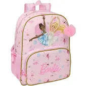 Safta Sac à dos Barbie Ballet, adaptable, 42 cm