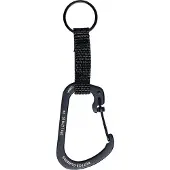 Niteize Unisexe, Porte-clés, Mousqueton pour clés Keyring Gr, Noir
