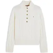 Tommy Hilfiger Ww0ww52189 Sweater Blanc XS Femme
