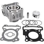 Airsal Yamaha N-max 125cc 21> 52 Mm Cylinder Argenté