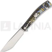 Rike Knife Couteau pliant Frame Lock Engraved M390