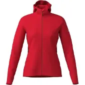 Loeffler Tech-merino Full Zip Sweatshirt Rouge 44 Femme