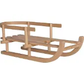 Sonstiges Traîneau de poupée en bois, L : 46cm/L : 20cm
