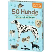 Sonstige Verlage moses. 9769 Expedition Natur 50 : Un jeu pour découvrir la nature avec 50 cartes sur les chiens. Le coffret comprend des cartes d'identification et des questions de quiz passionnantes