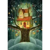 Grafika Puzzle « The Perched House » - 1 000 pièces - Carton - Jeu éducatif