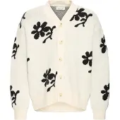 Casual Friday Vestes en maille 'CFDIA INTARCIA' crème / noir