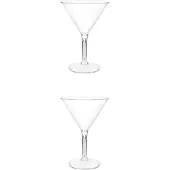 ABOOFAN 2Pièces Tasses Cocktail Transparentes Pour Bar