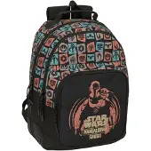 Safta Sac à Dos Double Mandalorian &amp; Grogu 20l 32x15x42 Cm