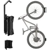 Macleans Support mural pour vélos / Support mural, capacité de charge maximale : 35 kg, angle d'inclinaison réglable, acier, modèle MC-171