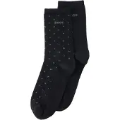 BOSS Chaussettes noir / argent