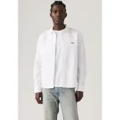 Levi's Chemise 'BATTERY' rouge cerise / blanc