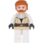 LEGO Minifigurine Obi-Wan Kenobi des Guerres cloniques – Star Wars (sw0197) – neuve