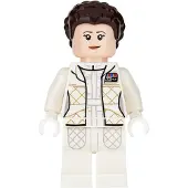 LEGO Minifigurine Princesse Leia (tenue de Hoth, blanche) (75192) (sw0878) – neuve