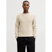 Jack & jones Pull-over gris chiné