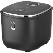 Trisa Nice Rice Plus, Cuiseur vapeur + cuiseur à riz, Noir