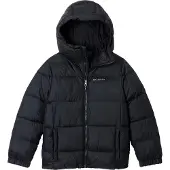 Columbia - Doudoune chaude à capuche - Puffect Hooded Jacket Black - Taille Enfant 154,5-158,5 - Noir