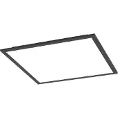 Eglo LED Plafonnier Moradillo-Z noir 40 x 40 cm RGB dimmable