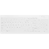 Contour Design Design Active Key AK-C7012 Tastatur Medizinisch USB Französisch Weiß