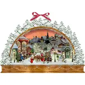 Sonstige Verlage Calendrier de l'Avent mural - Arc-en-ciel nostalgique