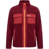 Columbia Veste en polaire fonctionnelle 'Juniper Peak' rouge / rouge foncé