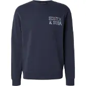 Scotch & Soda Sweat-shirt bleu marine / azur / orange