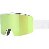 Uvex Ignite FM, lunettes de ski, blanc